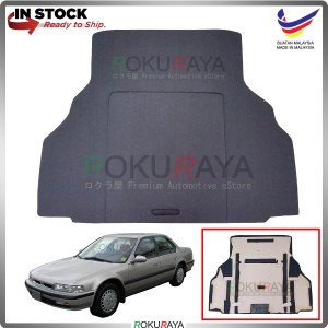 Honda Accord SM4 Custom Fit 15mm Rear Bonnet Spare Tyre Tire Tayar Cover Back Hard Board Papan (Carpet Wrapped)